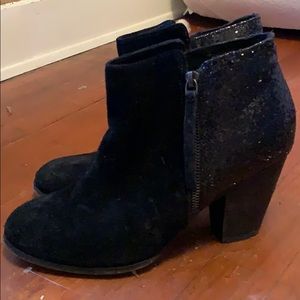 Aldo black booties